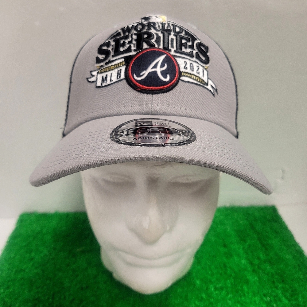Atlanta Braves 2021 World Series Champs Cap Baseball Trucker Hat New Era MLB